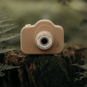 Цифровая камера Mrs. Ertha "Cam Cam Bouquet Silhouette", цветочный эскиз с ореховым